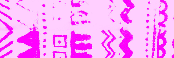 Bright banner Shibori monochrome design. with