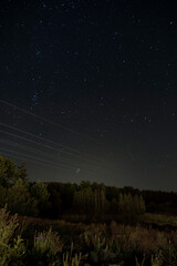 Fototapeta premium Sternenhimmel über Marktredwitz 2