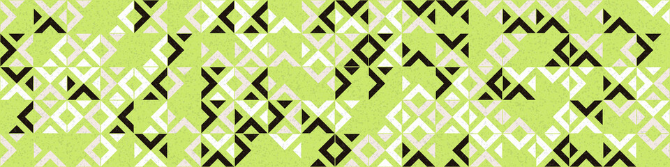 Fototapeta premium Abstract Geometric Pattern generative computational art illustration