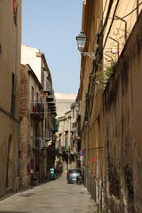 Fototapeta premium Street in Palermo, Sicily Italy