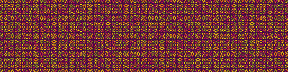 Fototapeta premium Abstract Geometric Pattern generative computational art illustration