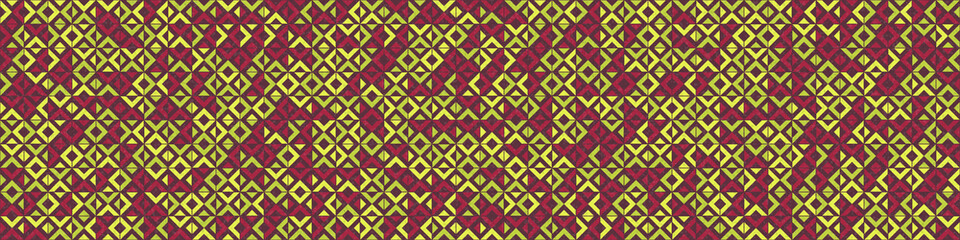 Abstract Geometric Pattern generative computational art illustration