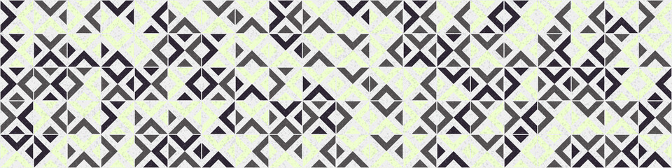 Fototapeta premium Abstract Geometric Pattern generative computational art illustration