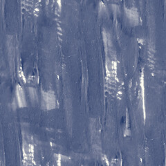 Seamless acrylic indigo blue background. Material
