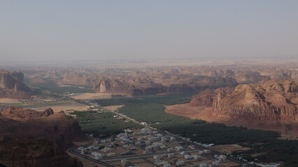 The heritage site of Al Ula in Saudi Arabia
