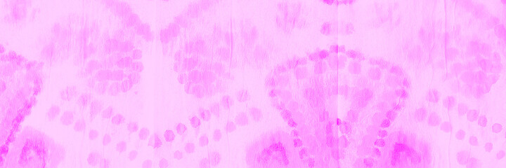 Bright banner with tie dye pattern, smudges and