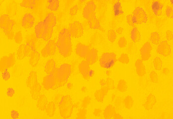 Yellow abstract dirty art. Contemporary art.