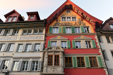 Fototapeta na wymiar Altstadt Zug - Schweiz
