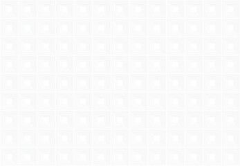 White squares background. Mosaic tiles pattern. Seamless vector illustration.