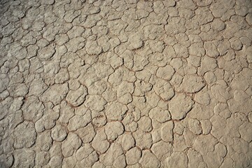 Nahaufnahme der Salzebene im Deadvlei (Namibia).