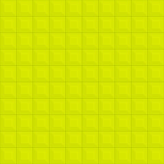Yellow squares background. Mosaic tiles pattern. Seamless vector illustration.