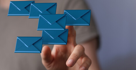 Email Inbox Electronic Communication Graphics Concept
