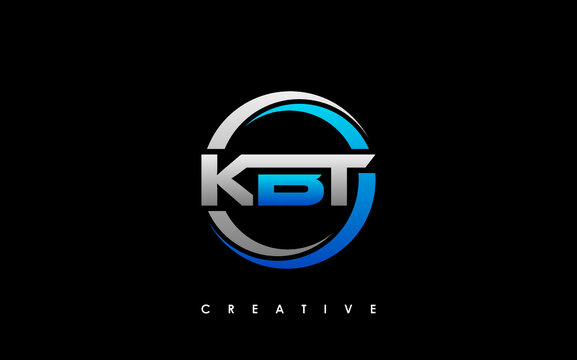 KBT Letter Initial Logo Design Template Vector Illustration
