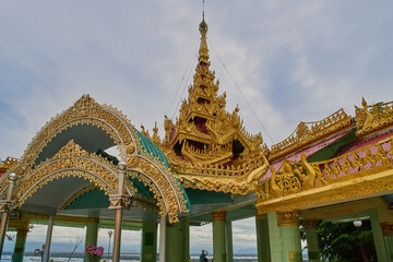 U min thong ze pagoda at Sagaing, Myanmar (Burma)