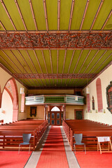 Innenansicht Röttler Kirche in Rötteln - Stadt Lörrach
