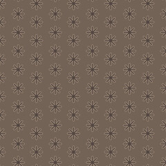 Seamless background concept brown symbol stars