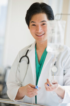 Doctor in hospital