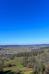 Obraz premium Glauburg in Wetterau-Hessen