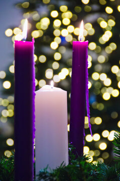 Christmas candles
