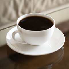 cup of coffee with chocolate