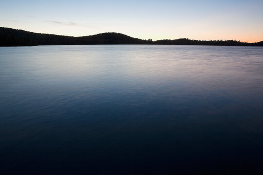 Lake at twilight
