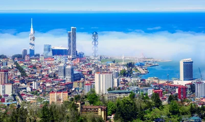 Fotobehang Batumi city on Black sea coast, Georgia © Boris Stroujko