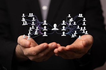 team hierarchy connection group digital