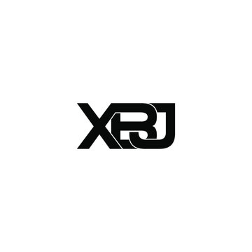 xbj letter original monogram logo design