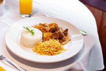 rice with chicken