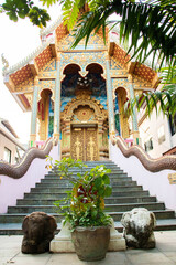 Golden temple buddhist