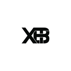 Obraz premium xbt letter original monogram logo design