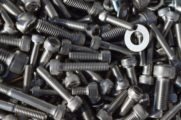 各種のボルトとネジ類