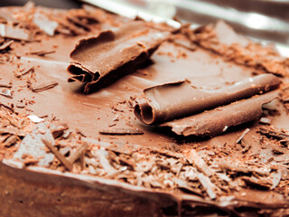 chocolate and cinnamon