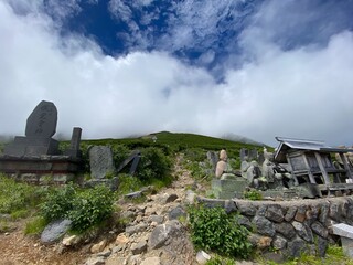 山の上から見た世界
