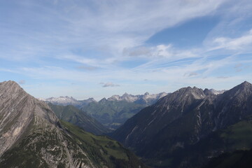 landscape with clouds