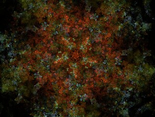 Imaginatory fractal background generated Image