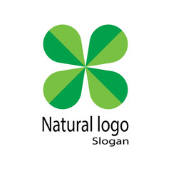 Leaf icon Vector Illustration design Logo template