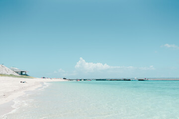 beach and sea