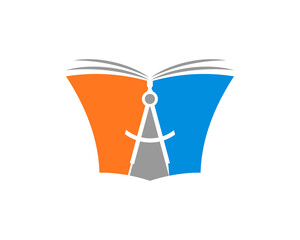 Architecture tool in the open book pages