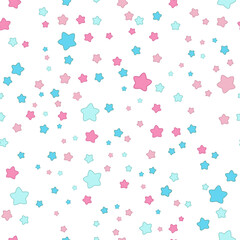 Girl or boy pattern for gender reveal, newborn, or birthdays