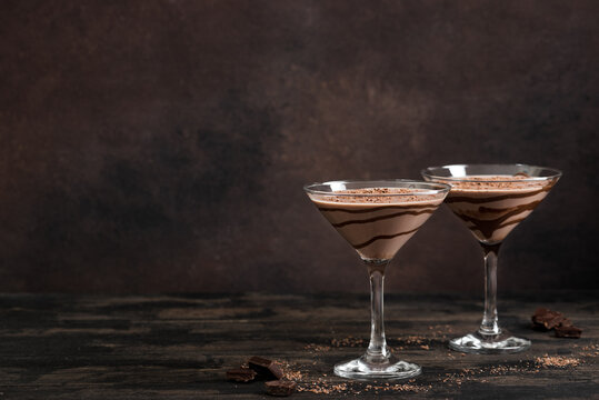 Chocolate Truffle Martini Cocktail