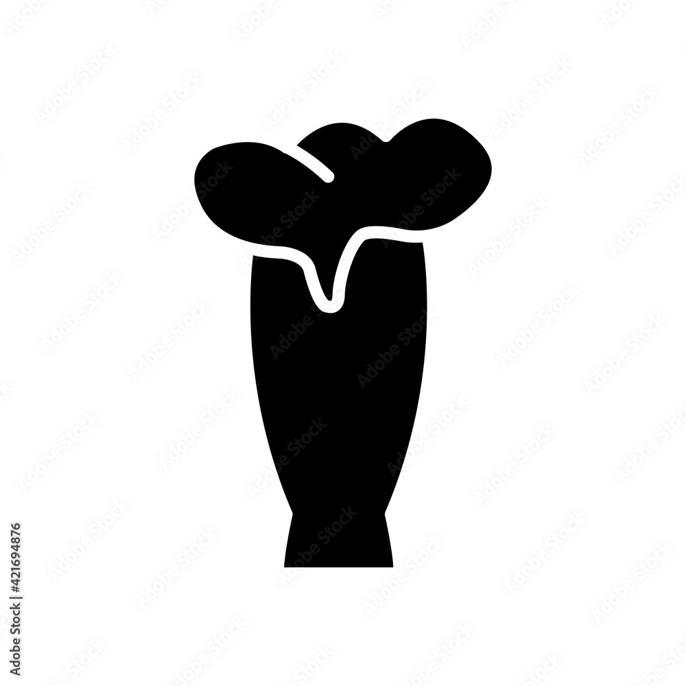 Poster beer mug icon. element of drinks icon for mobile concept and web apps. premium icon on white backgro