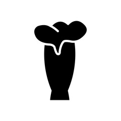 Beer mug icon. Element of drinks icon for mobile concept and web apps. Premium icon on white background. Editable stroke. Design template vector