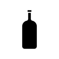 Bottle icon. Editable stroke. Design template vector
