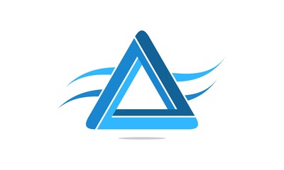 Fresh triangle vector logo