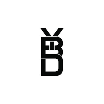ybd letter original monogram logo design
