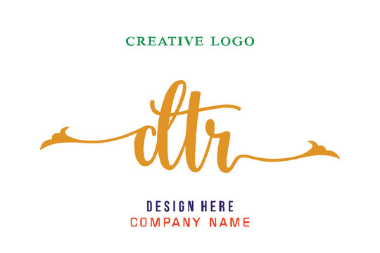 DTR  lettering logo is simple, easy to understand and authoritative