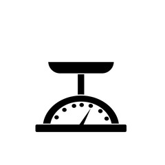 kitchen weight scale with flour measure