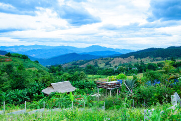 Mountain View at Baan Pa Bong Piang in Chiang Mai Province