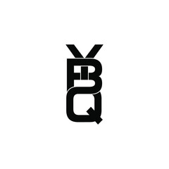 ybq letter original monogram logo design